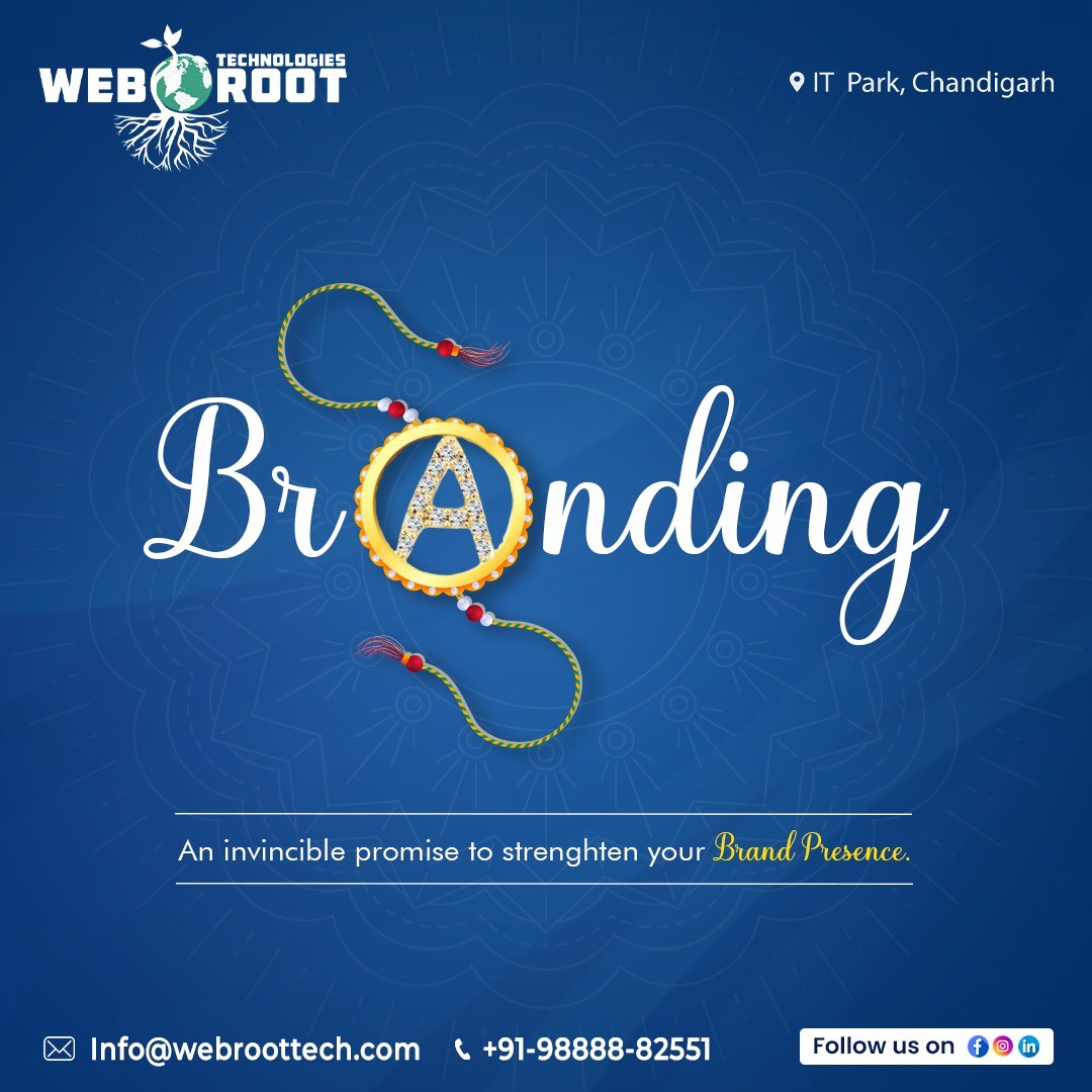 The way we humans are distinguished by our personalities. Some people have likeable personalities, while others are annoying, and some are unquestionably magnificent in nature. 

Similarly, the brand personality of the business is what distinguishes it from the crowded competitive landscape. 

On this Raksha Bandhan, Webroot Technologies promises to continue to stay committed to the development of a personality that is true to your business, consistent over time, and relatable to your ideal customer.

Get a quote today!
📞: +91-9888882551
📧: mailto:info@webroottech.com
🌐: https://webroottech.com/

 #branding #brandingideas #brandingstrategy #brandingagency #brandingchallenge #brandingdesign #smallbusinesses #digitalmarketing #socialmediamarketing #onlinemarketing #SEO #growwithus #brandingspecialist #brandingTips #brandingidentity #websitedevelopment #graphicdesigning #webroottechnologies #webroottech #businesstoday #rakshabandhan2022 #rakshabandhan #rakhi #rakhshabandhanspecial #rakhispecial #rakhifestival